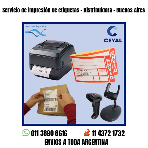 Servicio de impresión de etiquetas – Distribuidora – Buenos Aires