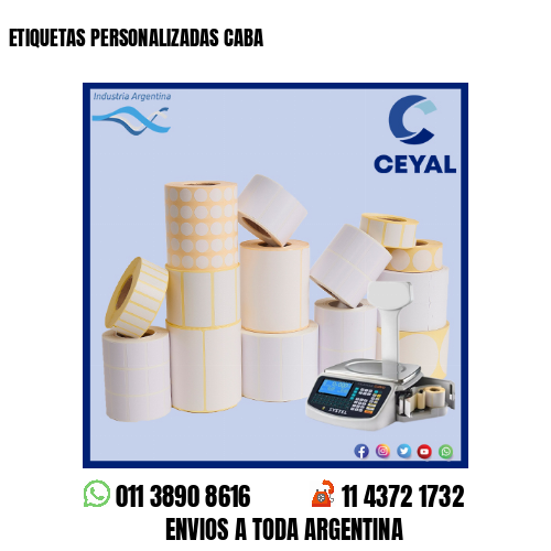 ETIQUETAS PERSONALIZADAS CABA