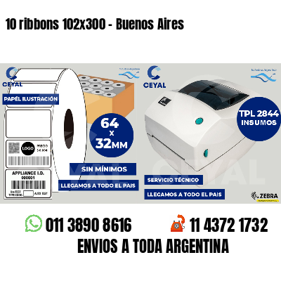 10 ribbons 102x300 - Buenos Aires