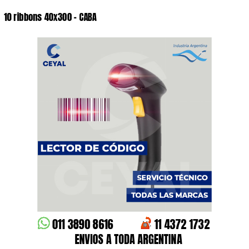 10 ribbons 40x300 - CABA