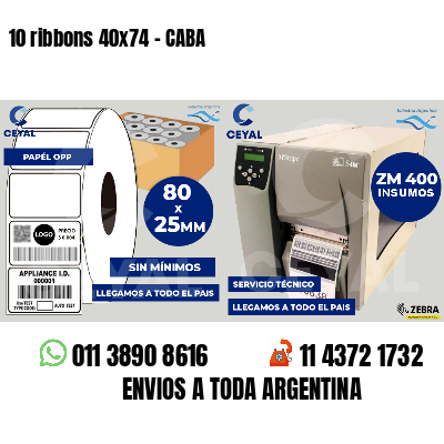 10 ribbons 40x74 - CABA