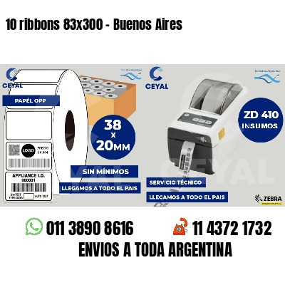 10 ribbons 83x300 - Buenos Aires