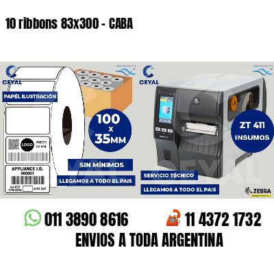 10 ribbons 83x300 - CABA