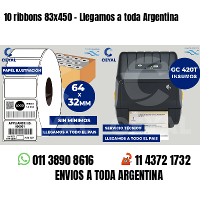 10 ribbons 83x450 - Llegamos a toda Argentina