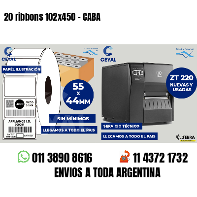 20 ribbons 102x450 - CABA