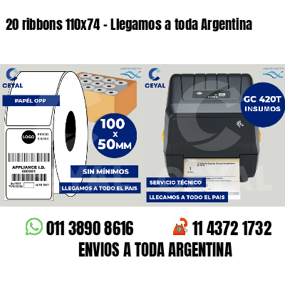 20 ribbons 110x74 - Llegamos a toda Argentina