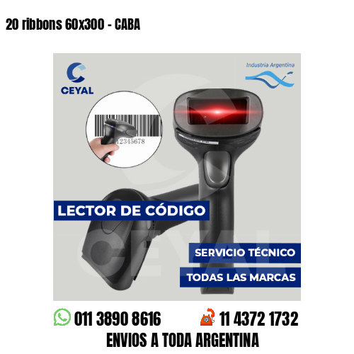 20 ribbons 60x300 - CABA