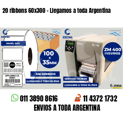 20 ribbons 60x300 - Llegamos a toda Argentina