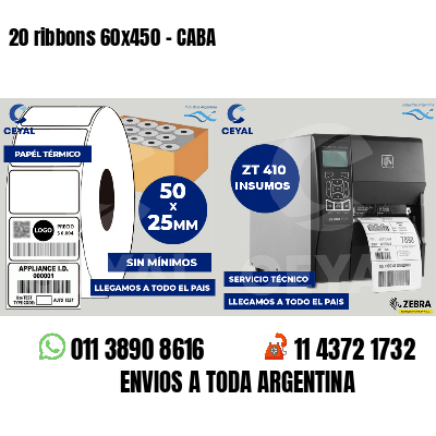 20 ribbons 60x450 - CABA