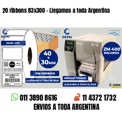 20 ribbons 83x300 - Llegamos a toda Argentina