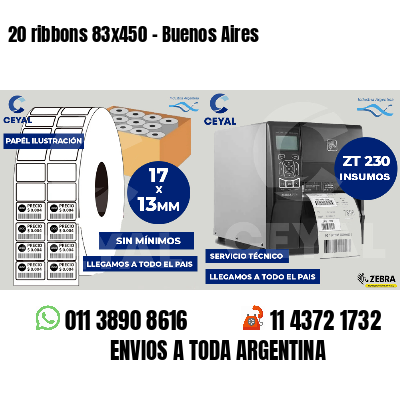 20 ribbons 83x450 - Buenos Aires