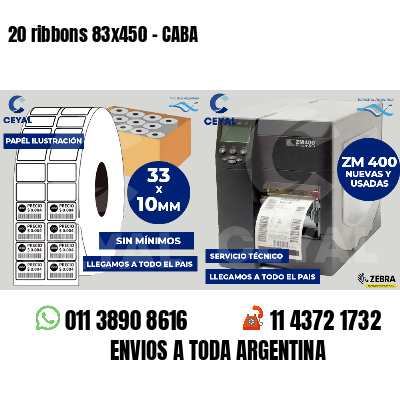 20 ribbons 83x450 - CABA
