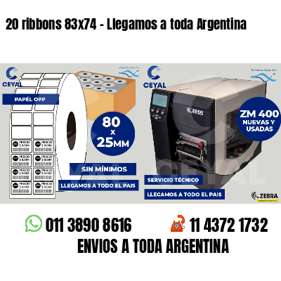 20 ribbons 83x74 - Llegamos a toda Argentina