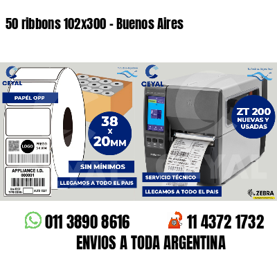 50 ribbons 102x300 - Buenos Aires