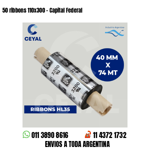 50 ribbons 110×300 – Capital Federal