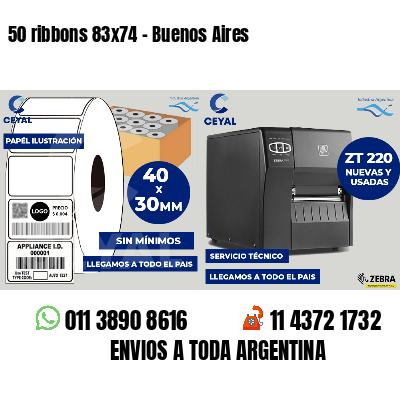 50 ribbons 83x74 - Buenos Aires