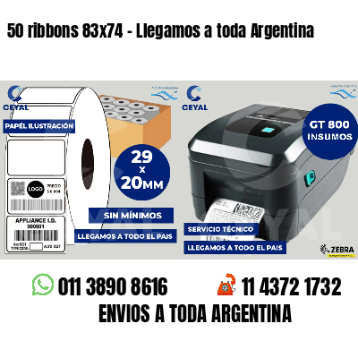 50 ribbons 83x74 - Llegamos a toda Argentina
