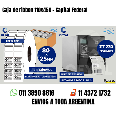 Caja de ribbon 110x450 - Capital Federal