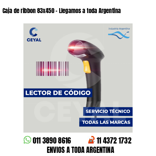 Caja de ribbon 83x450 - Llegamos a toda Argentina