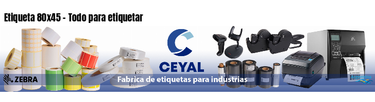 Etiqueta 80x45 - Todo para etiquetar