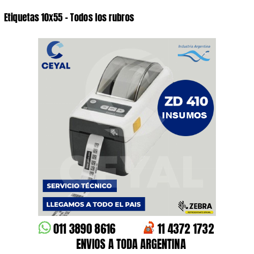 Etiquetas 10×55 – Todos los rubros