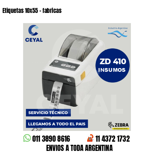 Etiquetas 10×55 – fabricas