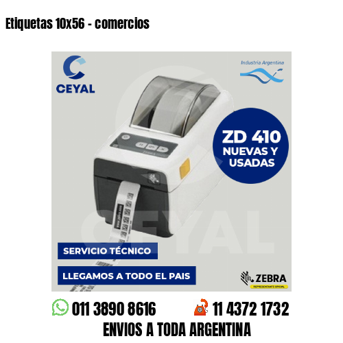 Etiquetas 10×56 – comercios