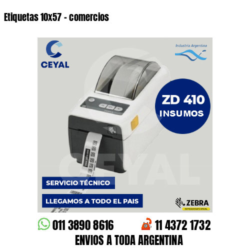 Etiquetas 10×57 – comercios