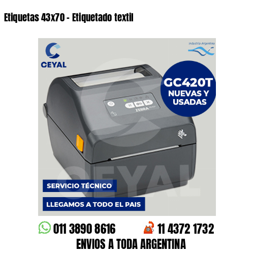Etiquetas 43×70 – Etiquetado textil