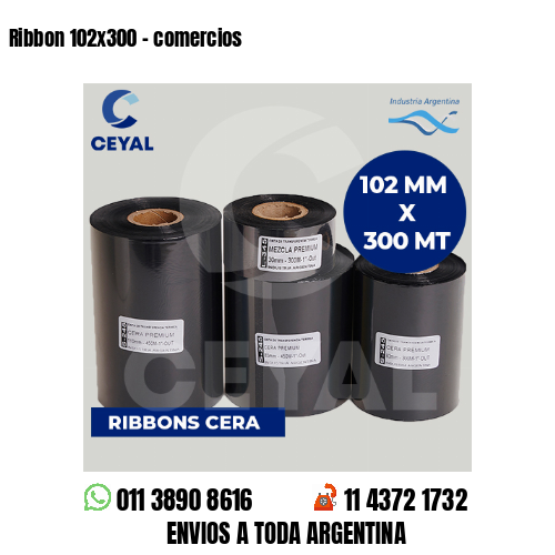 Ribbon 102×300 – comercios
