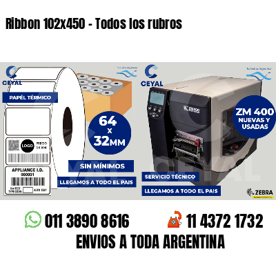 Ribbon 102x450 - Todos los rubros