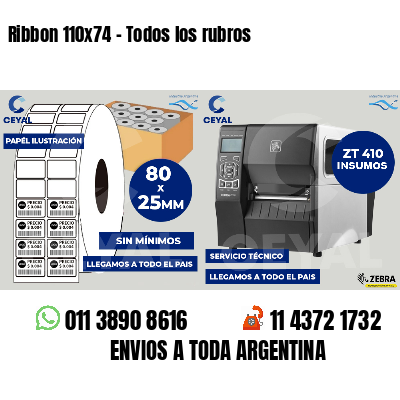 Ribbon 110x74 - Todos los rubros