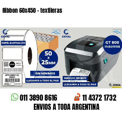Ribbon 60x450 - textileras