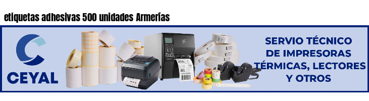 etiquetas adhesivas 500 unidades Armerías