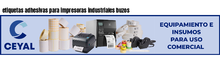 etiquetas adhesivas para impresoras industriales buzos