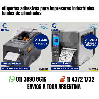 etiquetas adhesivas para impresoras industriales fundas de almohadas