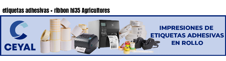 etiquetas adhesivas   ribbon hl35 Agricultores