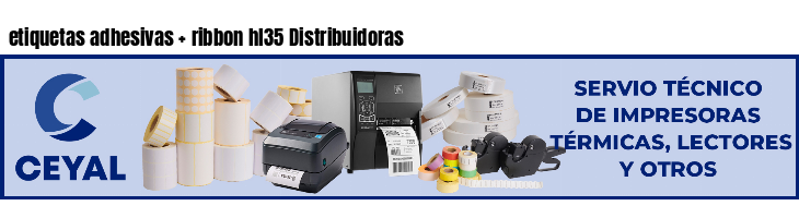 etiquetas adhesivas   ribbon hl35 Distribuidoras