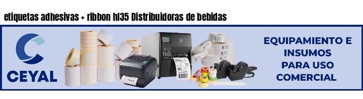 etiquetas adhesivas   ribbon hl35 Distribuidoras de bebidas