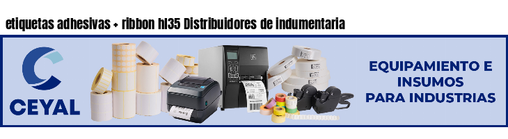 etiquetas adhesivas   ribbon hl35 Distribuidores de indumentaria