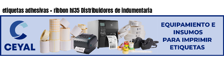 etiquetas adhesivas   ribbon hl35 Distribuidores de indumentaria