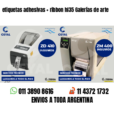 etiquetas adhesivas   ribbon hl35 Galerías de arte