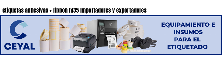etiquetas adhesivas   ribbon hl35 Importadores y exportadores