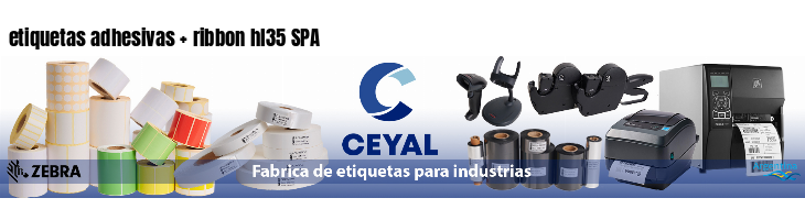 etiquetas adhesivas   ribbon hl35 SPA