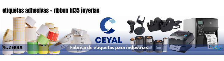 etiquetas adhesivas   ribbon hl35 joyerias