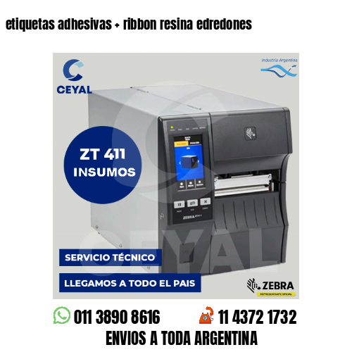 etiquetas adhesivas   ribbon resina edredones