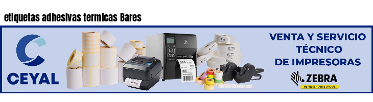 etiquetas adhesivas termicas Bares