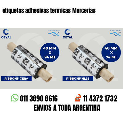 etiquetas adhesivas termicas Mercerías