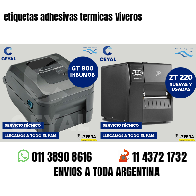 etiquetas adhesivas termicas Viveros