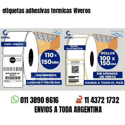 etiquetas adhesivas termicas Viveros